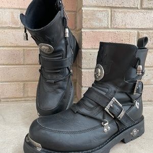 Harley-Davidson leather riding boots Size 13